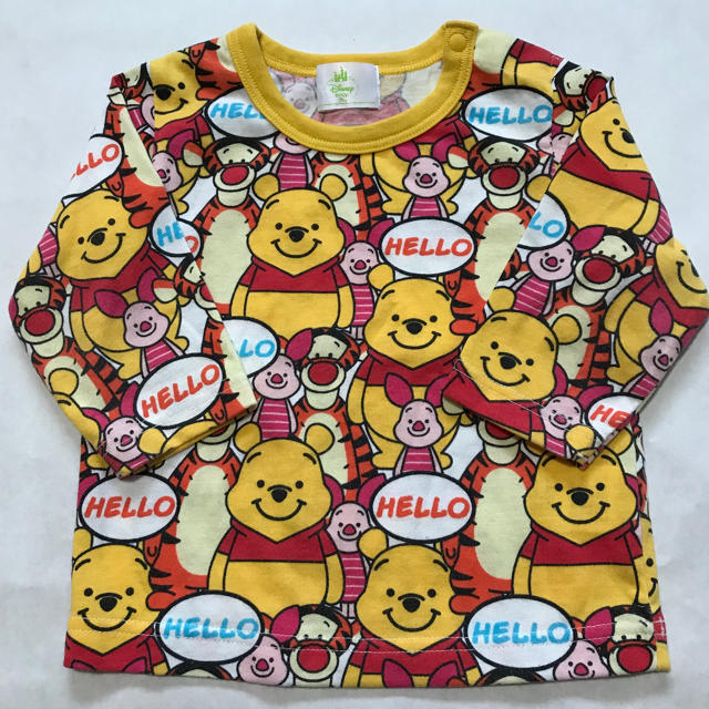 Disney(ディズニー)のロンT 70センチ　3枚セット キッズ/ベビー/マタニティのベビー服(~85cm)(Ｔシャツ)の商品写真