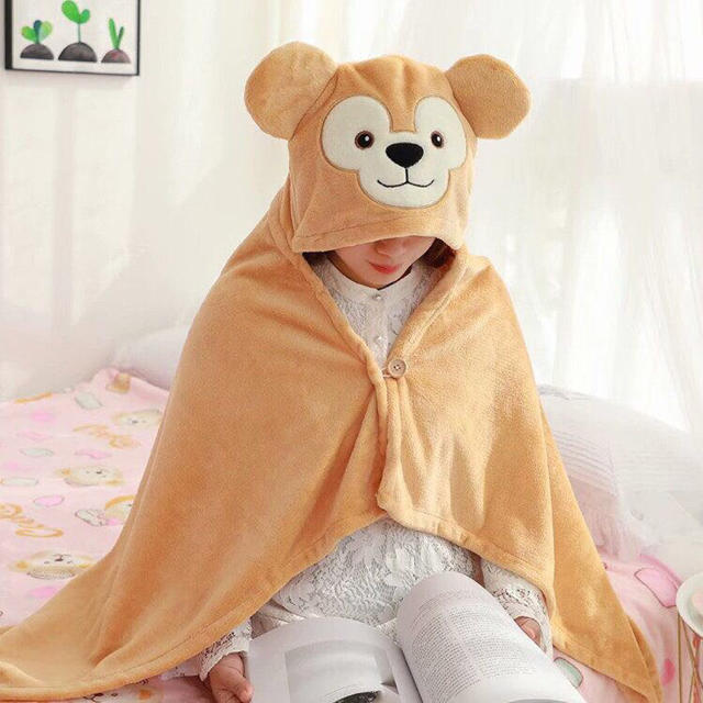 Disney - ア 日本未発売 ダッフィー シェリーメイ フード付き Disney - ア 日本未発売 ダッフィー シェリーメイ フード付き