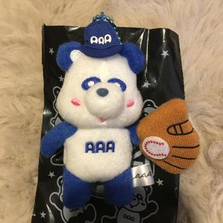 トリプルエー(AAA)のえ〜パンダ 青(ぬいぐるみ)