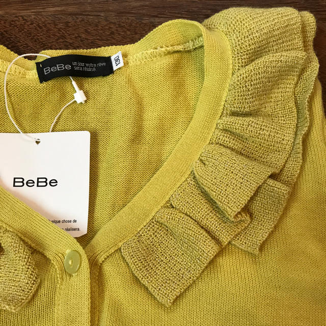 BeBe(ベベ)のお値下げ！カーディガン　BEBE 130☆新品 キッズ/ベビー/マタニティのキッズ服女の子用(90cm~)(カーディガン)の商品写真