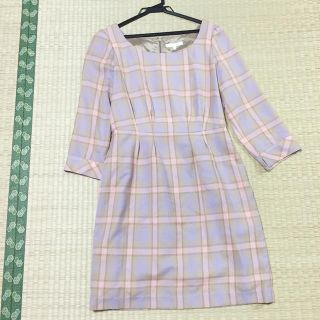 プロポーションボディドレッシング(PROPORTION BODY DRESSING)のproportion チェックワンピ(ひざ丈ワンピース)