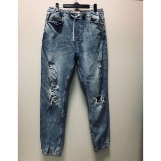 ベルシュカ(Bershka)のBershkaダメージデニム  ジョガー(デニム/ジーンズ)