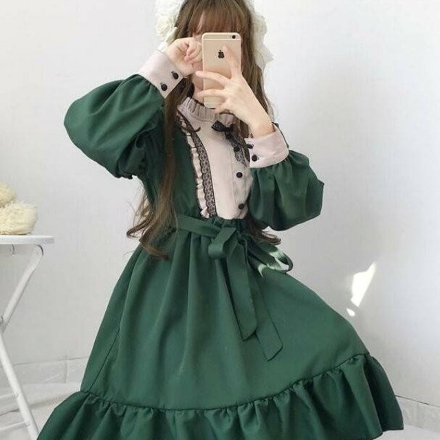ロリータワンピース グリーンの通販 By ホイップ S Shop ラクマ ロリータワンピース グリーンの通販 By ホイップ S Shop ラクマ