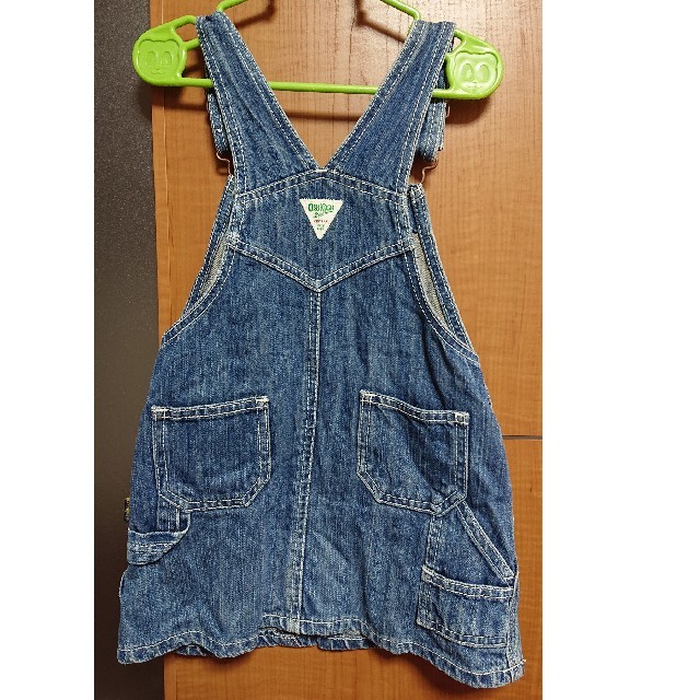 OshKosh(オシュコシュ)のosh  kosh  オーバーオール  スカート  3T/95 キッズ/ベビー/マタニティのキッズ服女の子用(90cm~)(その他)の商品写真