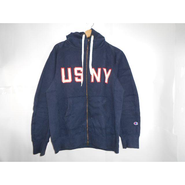 21121● Champion USNY Tech Weave ジップ パーカー