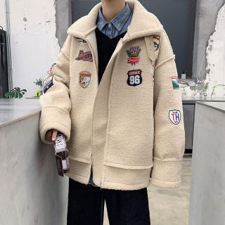 ビームス(BEAMS)の2019AW ワッペンデザイン　ボアジャケット (ブルゾン)