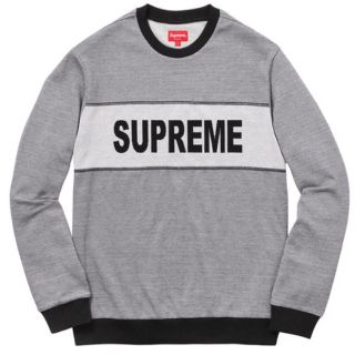 シュプリーム(Supreme)のSupreme Tonal Stripe Logo Crewneck M(ニット/セーター)