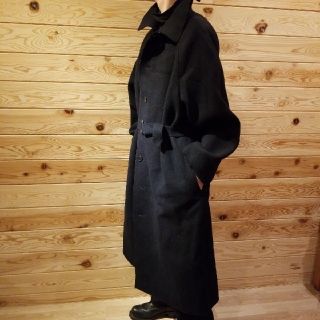 ヨウジヤマモト(Yohji Yamamoto)の美品　ヨウジオム　１枚仕立てビッグシルエットコート(モッズコート)