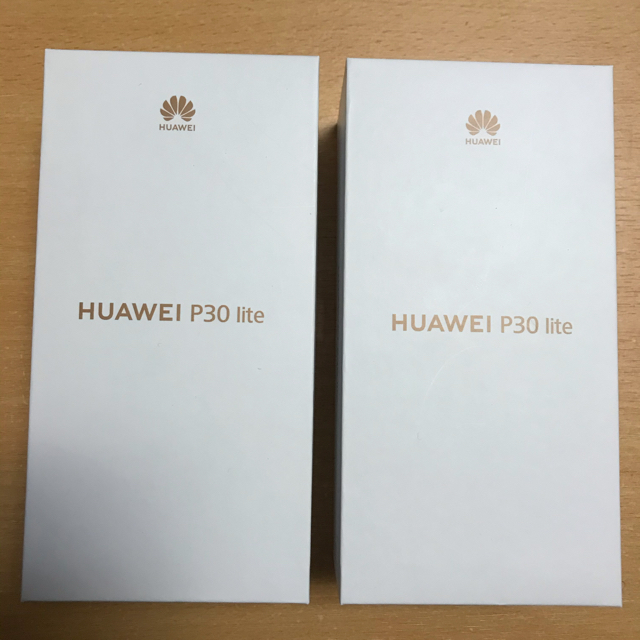 ANDROID(アンドロイド)の【新品未開封】HUAWEI P30 lite 64GB SIMフリー 2台 スマホ/家電/カメラのスマートフォン/携帯電話(スマートフォン本体)の商品写真