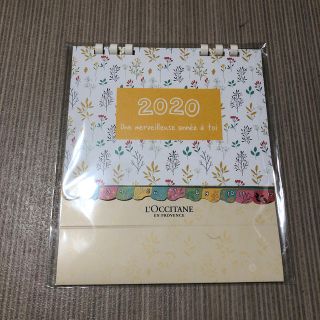 ロクシタン(L'OCCITANE)のL'OCCITANE 卓上カレンダー2020(カレンダー/スケジュール)