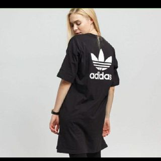 アディダス(adidas)のTシャツワンピ adidas originals(ひざ丈ワンピース)