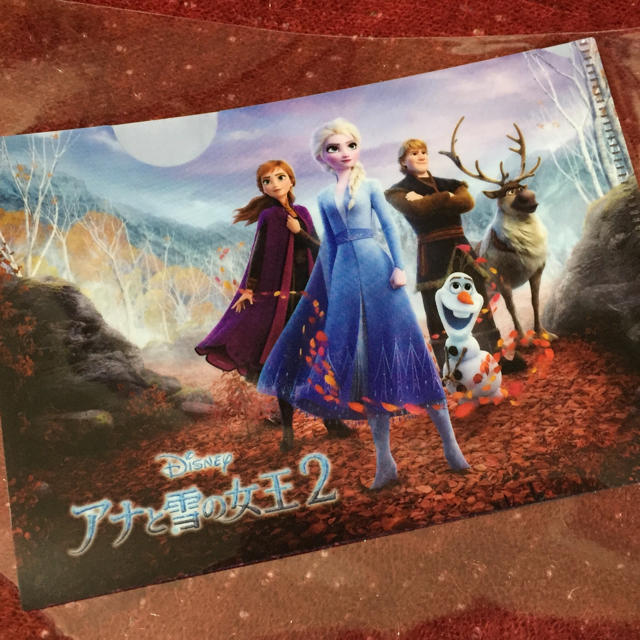 Disney(ディズニー)のアナ雪2 特典クリアファイル エンタメ/ホビーのアニメグッズ(クリアファイル)の商品写真