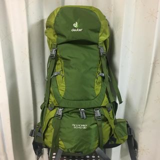 ドイター(Deuter)のDeuter★超美品★ドイター エアコンタクト 50+10 SL(登山用品)