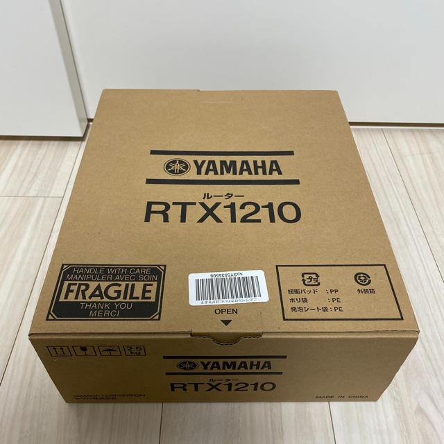 ヤマハ(ヤマハ)の新品未開封　ヤマハ YAMAHA RTX1210 スマホ/家電/カメラのPC/タブレット(PC周辺機器)の商品写真