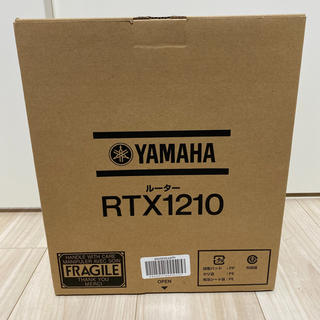 ヤマハ(ヤマハ)の新品未開封　ヤマハ YAMAHA RTX1210(PC周辺機器)