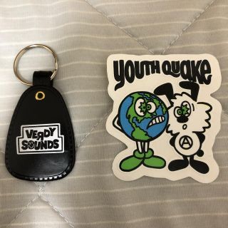 ジーディーシー(GDC)のverdy sounds キーホルダー　Youthquake ステッカー 2点(キーホルダー)