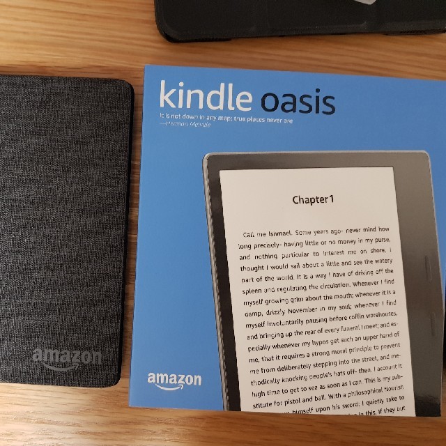 Kindle Oasis (第9世代)  Wi-Fi 32g カバー付 広告なし スマホ/家電/カメラのPC/タブレット(電子ブックリーダー)の商品写真