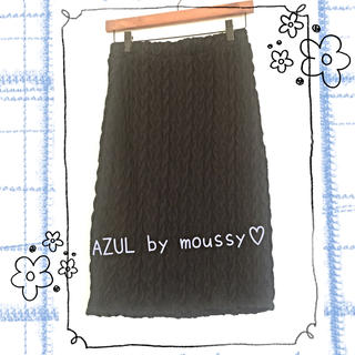 アズールバイマウジー(AZUL by moussy)のAZUL ♡ ニットタイトスカート(ひざ丈スカート)