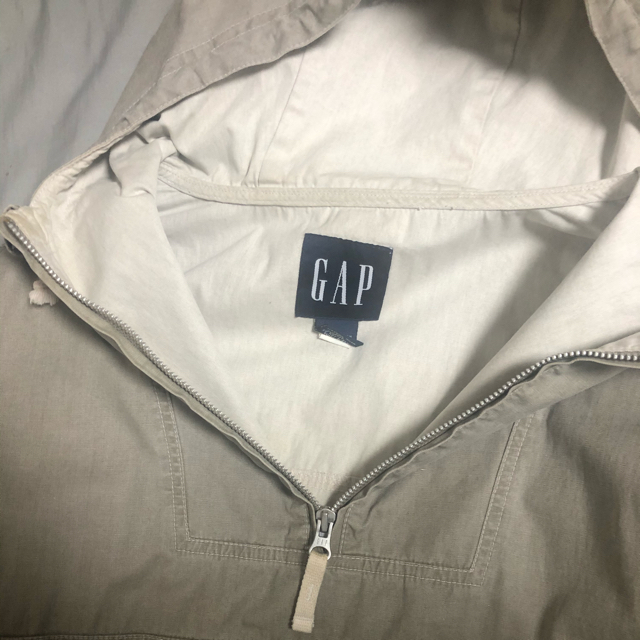 GAP(ギャップ)の【人気】90's old GAP  アノラック ナイロンパーカー グレー メンズのジャケット/アウター(ナイロンジャケット)の商品写真