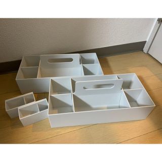 ムジルシリョウヒン(MUJI (無印良品))の無印良品  ポリプロピレン収納キャリーボックスワイド(ケース/ボックス)