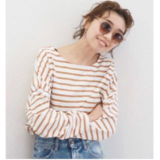 アングリッド(Ungrid)のアングリッド　ボーダーTシャツ♡(Tシャツ(長袖/七分))