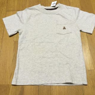 ベビーギャップ(babyGAP)の新品✨タグ付き✨ 100サイズ　 GAP 半袖Tシャツ　ベージュ  定番Tシャツ(Tシャツ/カットソー)