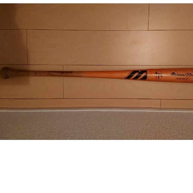 ミズノプロ旧マーク NPB 硬式木製バット 支給品?実使用? おせち