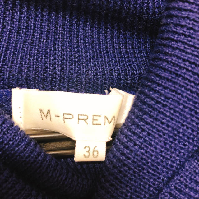 M-premier(エムプルミエ)のエムプルミエ タートルネック レディースのトップス(ニット/セーター)の商品写真