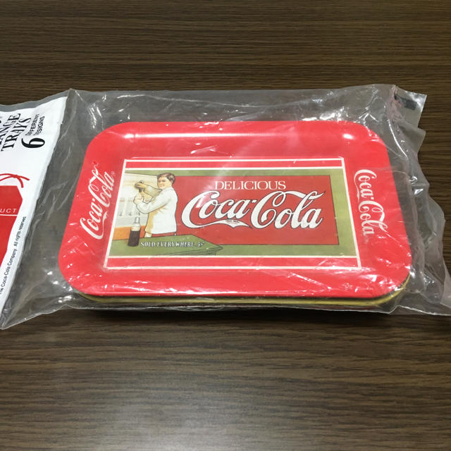 コカ・コーラ(コカコーラ)の＊新品未使用＊コカコーラ＊釣り銭トレー＊6枚セット＊ エンタメ/ホビーのコレクション(その他)の商品写真