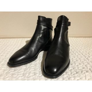 チャーチ(Church's)の【美品】church's  ショートブーツ ベルト ブラック 36(ブーツ)