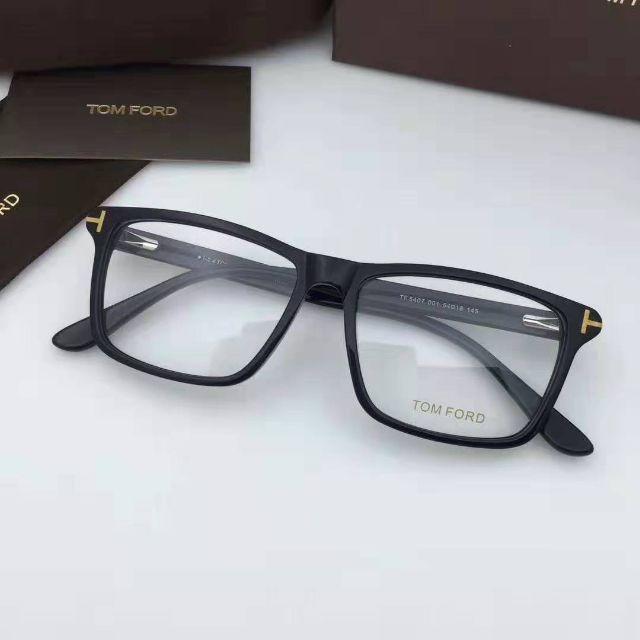 TOM FORD - TOM FORD トムフォード 伊達 メガネ フレーム TF5407 黒の
