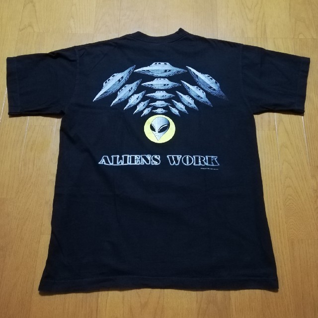 Alien Workshop(エイリアンワークショップ)のAM様専用  ALIEN WORK SHOP 半袖 Tシャツ 黒 メンズのトップス(Tシャツ/カットソー(半袖/袖なし))の商品写真