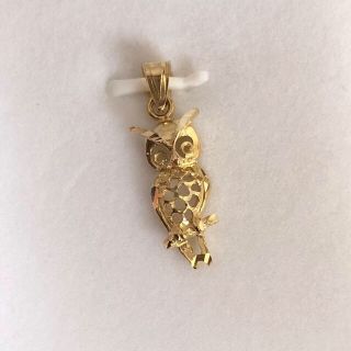 アヴァランチ(AVALANCHE)の10K OWL ペンダントトップ　BROSKY JEWELRY(ネックレス)