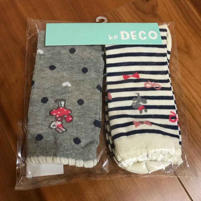 KP(ニットプランナー)の新品 KP DECO ソックス 21〜23㎝  キッズ/ベビー/マタニティのこども用ファッション小物(靴下/タイツ)の商品写真