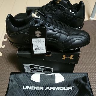 アンダーアーマー(UNDER ARMOUR)の新品未使用 アンダーアーマー ランパストⅡ 野球スパイク 27cmUNDER (シューズ)