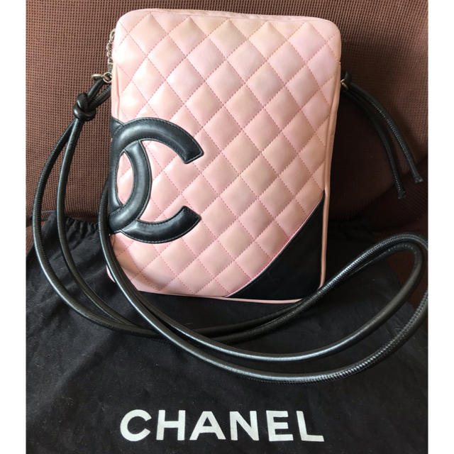 CHANEL  シャネル カンボンライン ショルダーバッグ