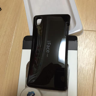iFace XperiaZ3ケース 黒(モバイルケース/カバー)