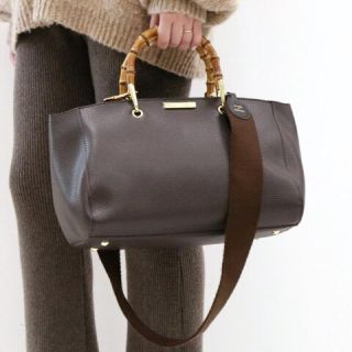 ドゥーズィエムクラス(DEUXIEME CLASSE)の新品 Deuxieme Classe ★BAG STRAP(ブラウン)ストラップ(その他)