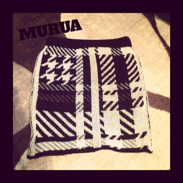 MURUA(ムルーア)のMURUA タイトスカート レディースのスカート(ミニスカート)の商品写真
