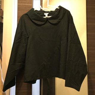 コムデギャルソン(COMME des GARCONS)のコムコム　丸襟ブラウス(シャツ/ブラウス(長袖/七分))