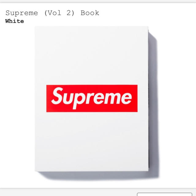 supreme book Vol2 bookのみ