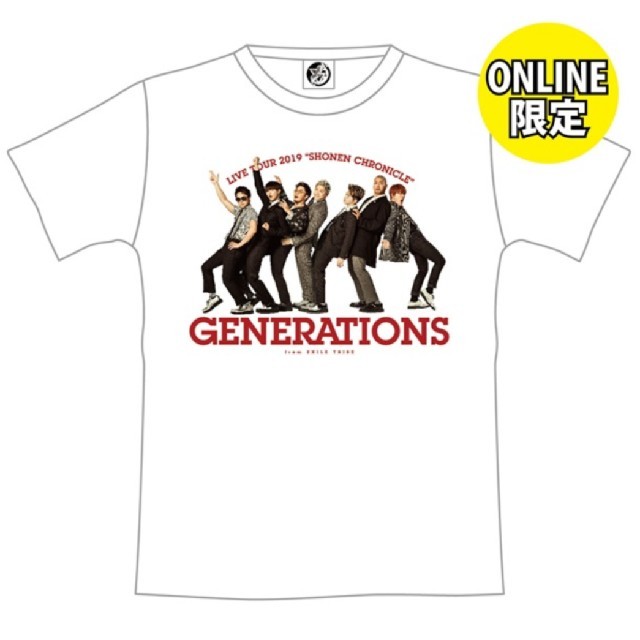 GENERATIONS - 少年クロニクルTシャツの通販 by a_s ...