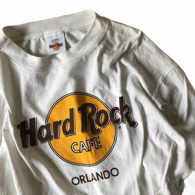 Hard Rock CAFE ハードロックカフェ Tシャツ　USA製　XL100%cottonサイズ表記