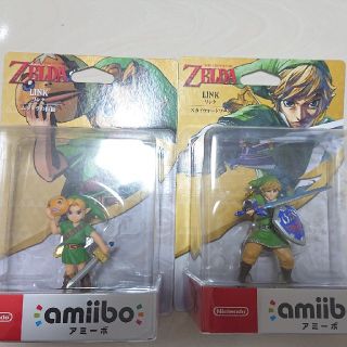 ニンテンドウ(任天堂)のamiiboリンク ムジュラの仮面 スカイウォーソード 新品未開封(家庭用ゲームソフト)