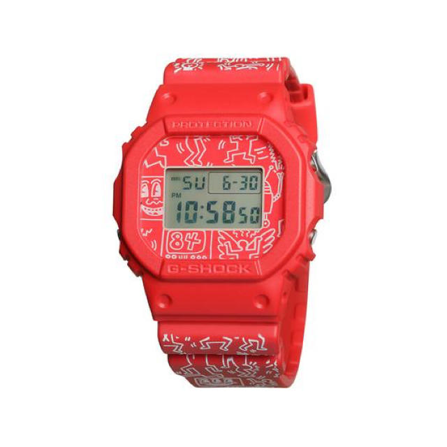 G-SHOCK(ジーショック)のKeith Haring キースヘリング G-SHOCK  gショック 未使用 メンズの時計(腕時計(デジタル))の商品写真