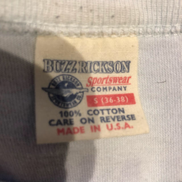 Buzz Rickson's(バズリクソンズ)のbuzz Rickson Tシャツ ビズリクソンズ メンズのトップス(Tシャツ/カットソー(半袖/袖なし))の商品写真
