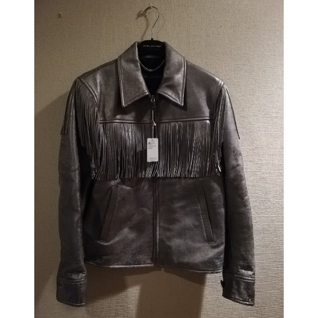 新品同様 MARC JACOBS マークジェイコブス レザー ブルゾン - レザー