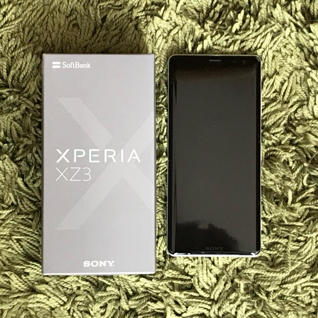 Xperia XZ3 White Silver 64 GB SoftbankSoftBank機種