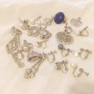 イエナ(IENA)の⌘vintage⌘ きらきらシルバー系イヤリング 片耳 18点セット まとめ売り(イヤリング)