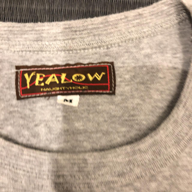 THE FLAT HEAD(フラットヘッド)のyealow Tシャツ グレー メンズのトップス(Tシャツ/カットソー(半袖/袖なし))の商品写真